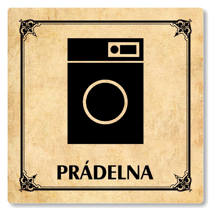 Prádelna, 100x100mm, pergamen, Nebraska